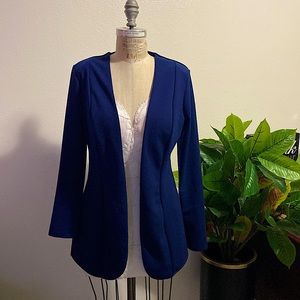 Soft material blazer.